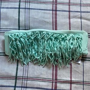 LSpace tassel bandeau swim top